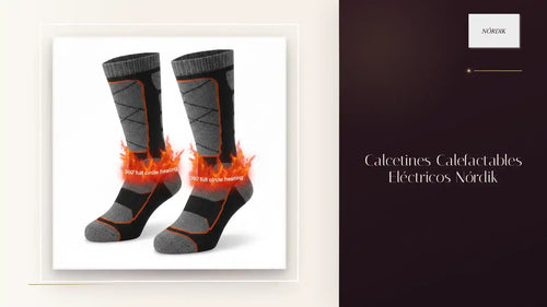 Calcetines Calefactables El&eacute;ctricos N&oacute;rdik by@Outfy